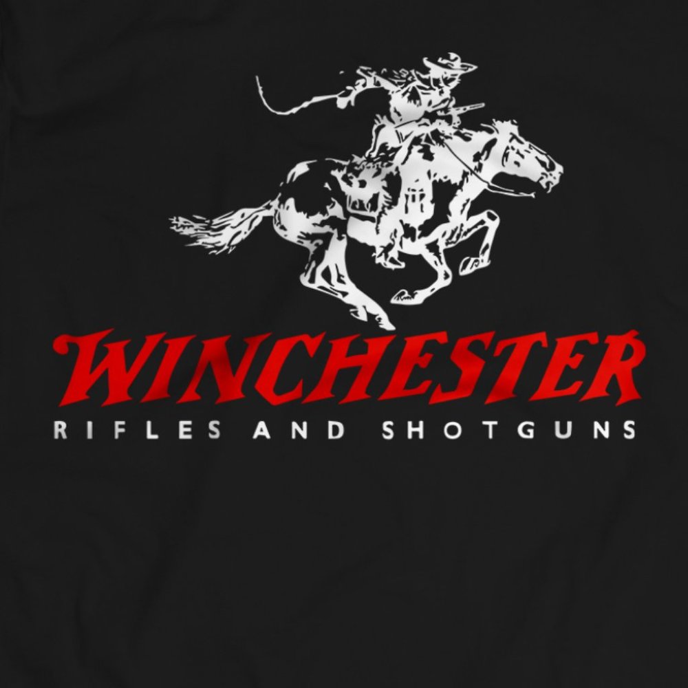 Winchester Rifles Black Range Tee Logo - Picture 2 of 2